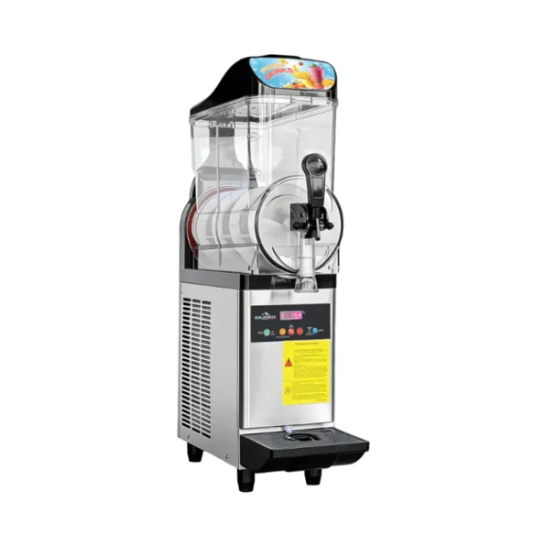 Machine à granita 1x14,5L GOLDINOX MHE841 - vue de face trois quarts