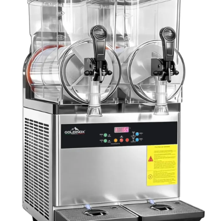 Machine à granita GOLDINOX MHE842 2x14,5L inox