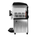 Machine à granita GOLDINOX MHE842 - vue de profil, cuve transparente