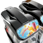 Détail couvercle Frozen Drinks machine à granita GOLDINOX MHE842