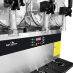 Détail cuve et vis sans fin machine à granita GOLDINOX MHE843