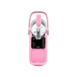 Détail cuve transparente machine à granita rose GOLDINOX MLA502