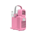 Machine à granita rose GOLDINOX MLA502 - vue arrière avec plaque signalétique