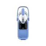 Machine à granita bleue GOLDINOX MLA503 - vue de profil