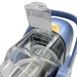 Détail levier de distribution machine à granita bleue GOLDINOX MLA503
