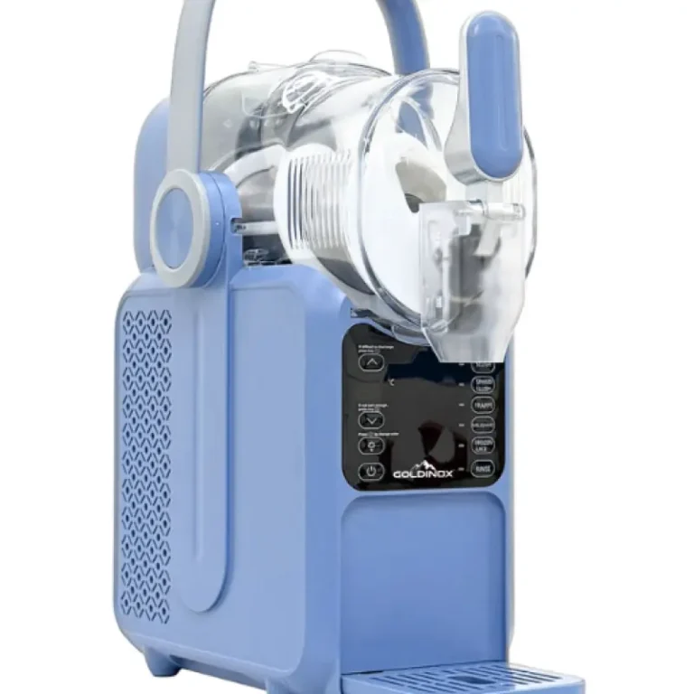 Machine à granita bleue GOLDINOX MLA503 1x3L