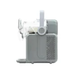 Détail cuve transparente machine à granita grise GOLDINOX MLA504