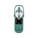 Machine à granita verte GOLDINOX MLA505 - vue de profil