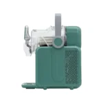 Détail cuve transparente machine à granita verte GOLDINOX MLA505