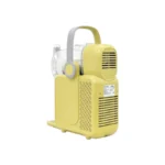 Machine à granita jaune GOLDINOX MLA506 - vue arrière avec plaque signalétique