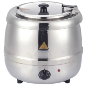 Marmite à soupe électrique CUISTANCE DTE002 inox, vue de face
