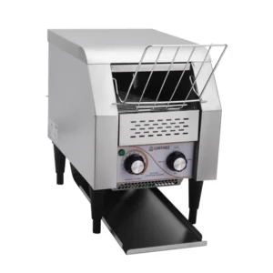 Toaster convoyeur CUISTANCE CT1, structure inox, vue de face