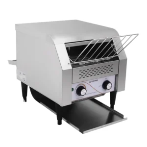 Toaster convoyeur CUISTANCE CT2, structure inox, vue de face