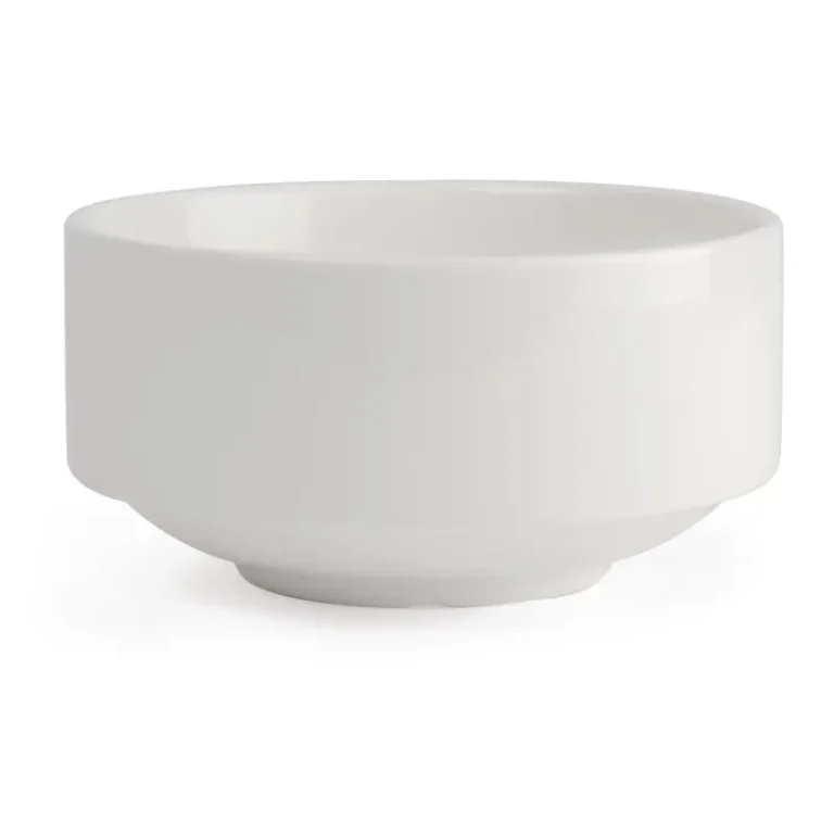 Bols à soupe empilables Olympia Lumina 400ml garnis