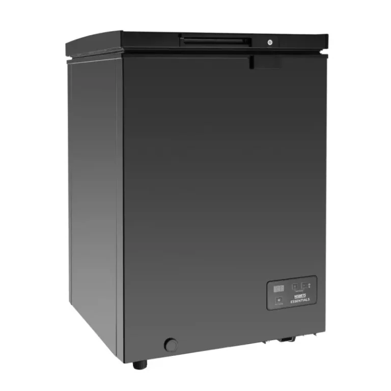 Congélateur coffre Nisbets CJ387 couvercle ouvert