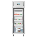 Vitrine réfrigérée positive Polar CW197, porte vitrée fermée