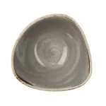 Bols triangulaires Churchill Stonecast Grey, vue de dessus