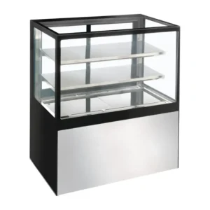 Vitrine service arrière réfrigérée Polar DB950, vue de face