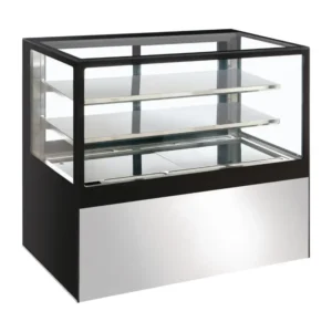 Vitrine service arrière réfrigérée Polar DB952, vue de face