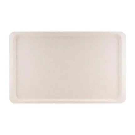 Plateau de service ROLTEX CLASSIC – DR859 – GN 1/1 – 530 x 325 mm – Crème moucheté – Polyester renforcé – Lave-vaisselle