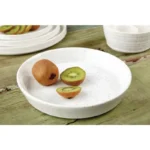 Bols plats mouchetés Olympia Cavolo 220mm garnis