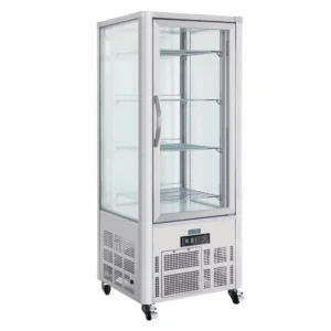 Vitrine à pâtisserie Polar GD881, vue de face