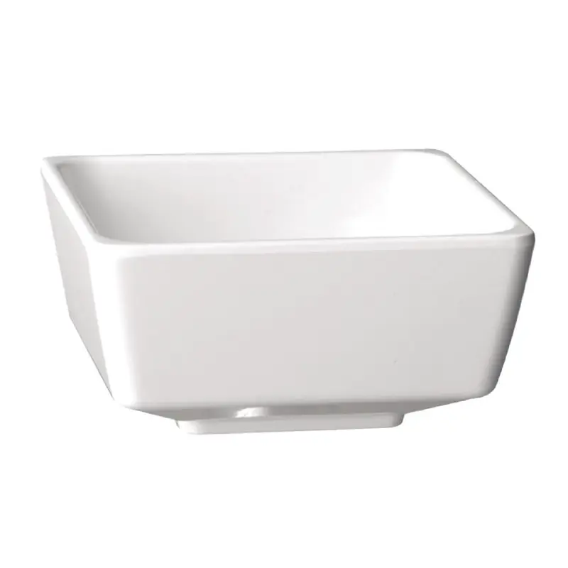 Bol carré mélamine APS Float, vue de face Bol carré mélamine APS Float, vue de face