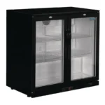 Arrière-bar Polar GL002 noir, vue latérale