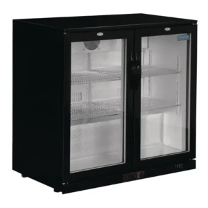 Arrière-bar Polar GL002 noir, vue latérale