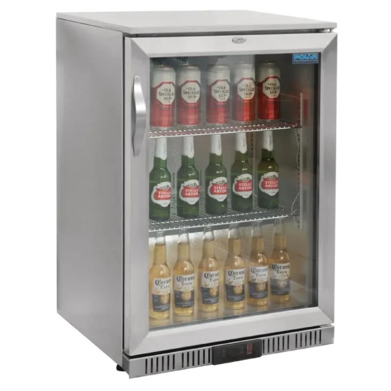 Arrière-bar Polar GL007 rempli de bouteilles