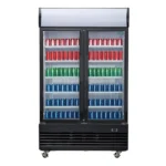 Vitrine réfrigérée positive Polar GM813, caisson lumineux
