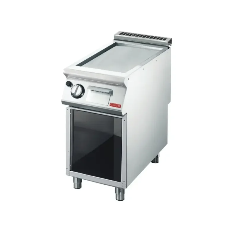 Plancha gaz Gastro M 700 plus 400mm sur pied