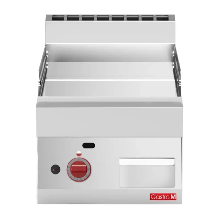 Plancha gaz Gastro M 650 plaque lisse chromée