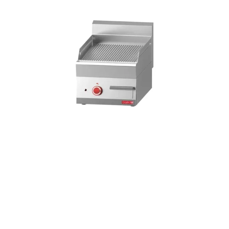 Plancha électrique Gastro M 650 plaque rainurée