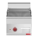 Plancha électrique Gastro M 650 plaque rainurée