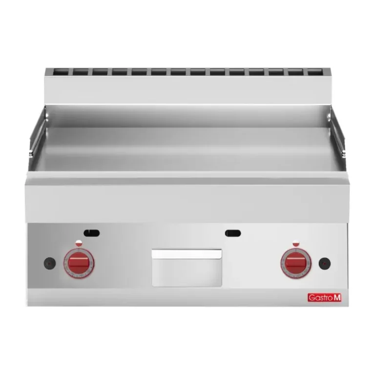 Plancha gaz Gastro M 650 plaque lisse 700mm