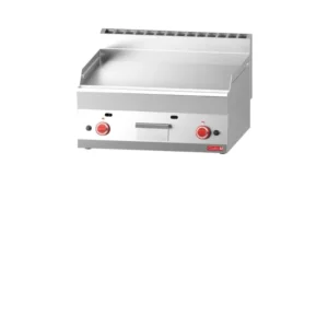 Plancha gaz Gastro M 650 plaque lisse chromée 700mm