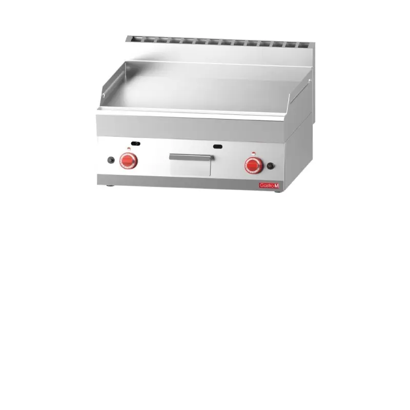 Plancha gaz Gastro M 650 plaque lisse chromée 700mm Plancha gaz Gastro M 650 plaque lisse chromée 700mm