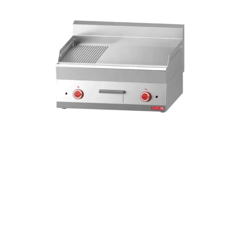 Plancha électrique Gastro M 650 plaque mixte