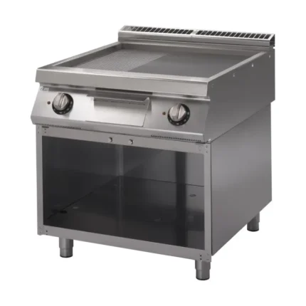 Plancha électrique Gastro M 700 mixte 800mm sur pied