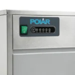 Machine à glaçons dessous de comptoir Polar T316, panneau de commande