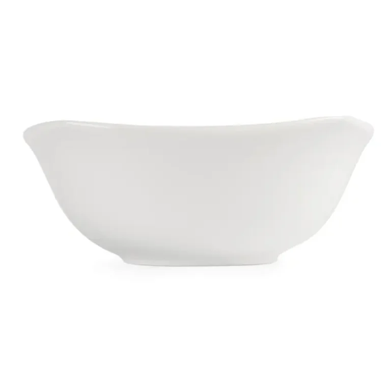 Bols carrés Olympia Whiteware 220mm garnis