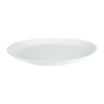Assiette creuse ovale Olympia, détail du bord ourlé