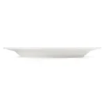 Assiettes à bord large Olympia CB482 de 280 mm en porcelaine blanche