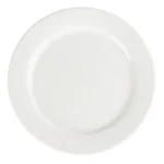 Assiette à bord large Olympia CB482 vue du dessus