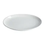 Assiettes creuses ovales Olympia empilées