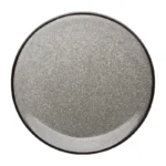 Assiettes plates Olympia Mineral DF184 de 280 mm en porcelaine grise