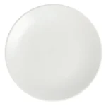 Assiettes plates rondes Olympia Whiteware 150 mm en porcelaine blanche vitrifiée, lot de 12