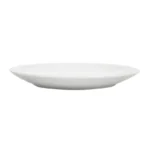 Assiettes plates rondes Olympia Whiteware 200 mm en porcelaine blanche vitrifiée, lot de 12