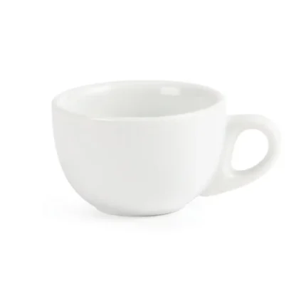 Tasse à espresso blanche Olympia Whiteware 85 ml